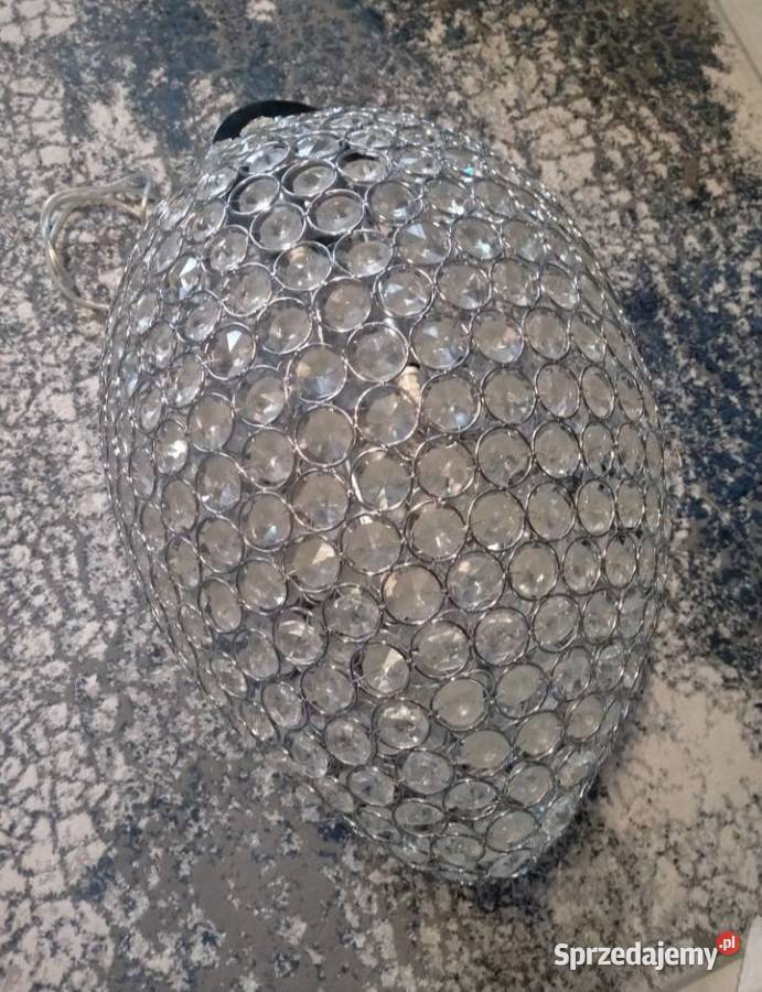 Żyrandol lampa wisząca kryształowa Lubartów