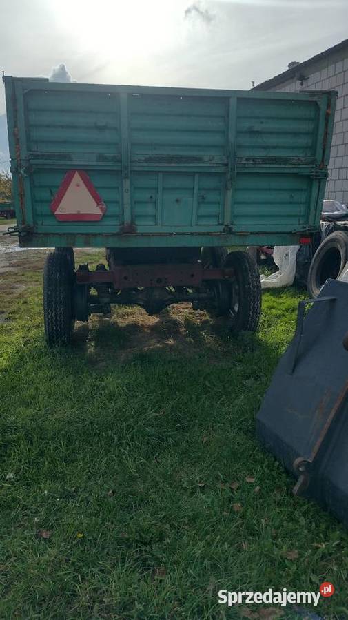 Przyczepa rolnicza wywrotka tandem 8t Przyczepy Siedlce