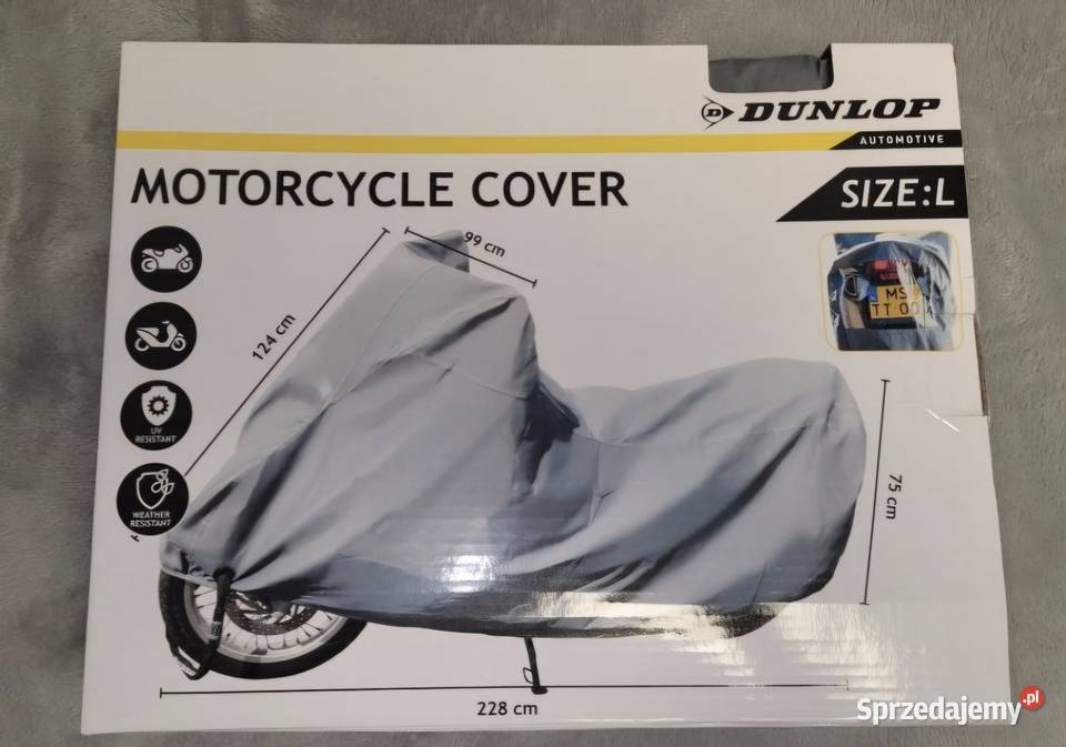 Pokrowiec mtocyklowy Dunlop L wielkopolskie Poznań
