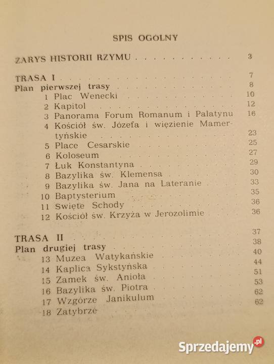 Przewodnik Rzymie Święty 1975 Mapy i przewodniki Siedlce