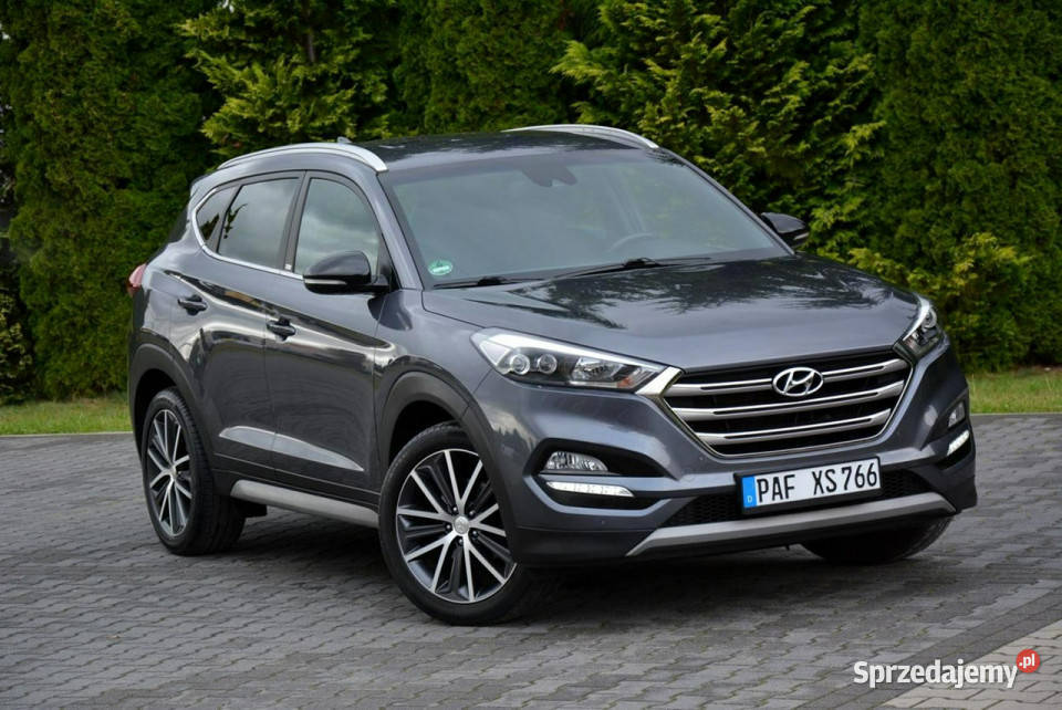 Hyundai Tucson Ledy BiXenon Navi Kamera BLIS garażowany mazowieckie Ostrów Mazowiecka