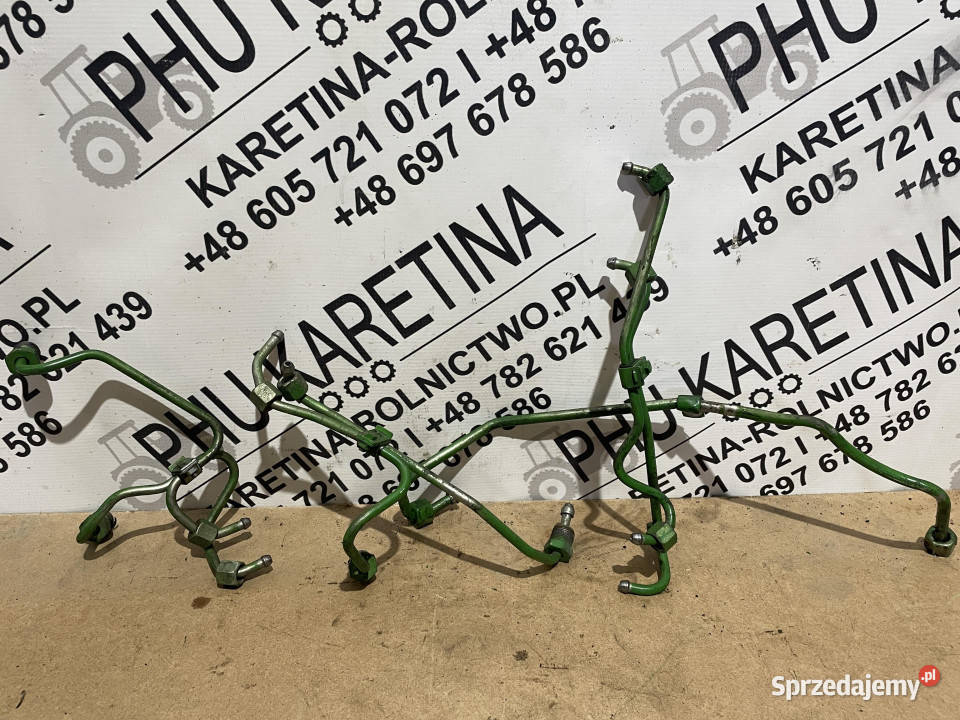 John Deere 6068 przewody wysokiego ciśnienia Jastrzębniki