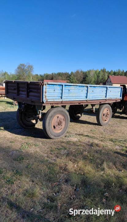 Przyczepa rolnicza d35 rozrzutnik nieuszkodzony Biłgoraj