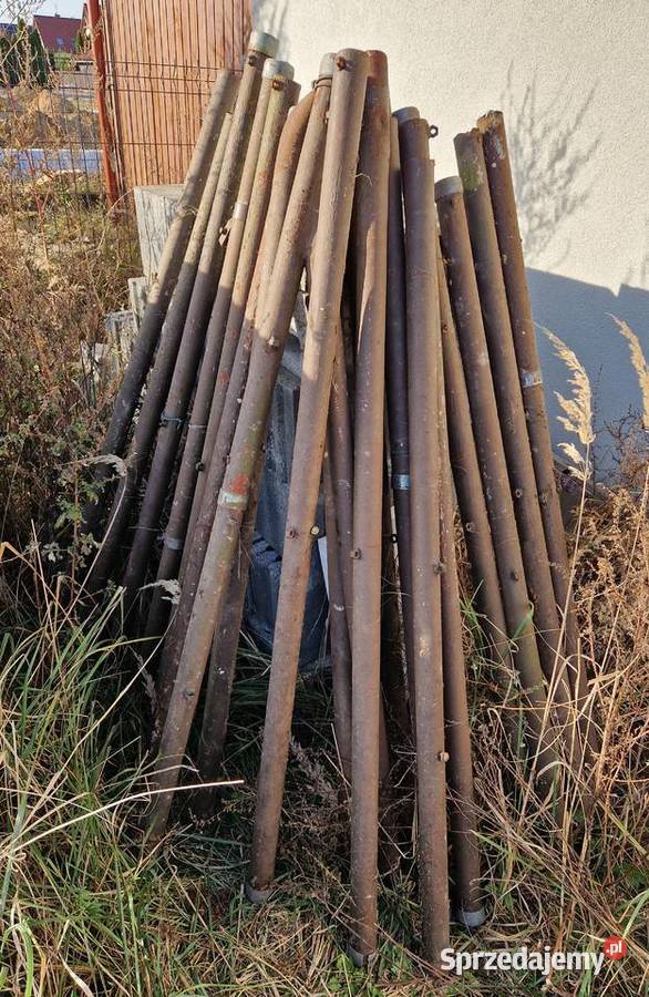 Słupki ogrodzeniowe fi 60mm 20 Słupca sprzedam