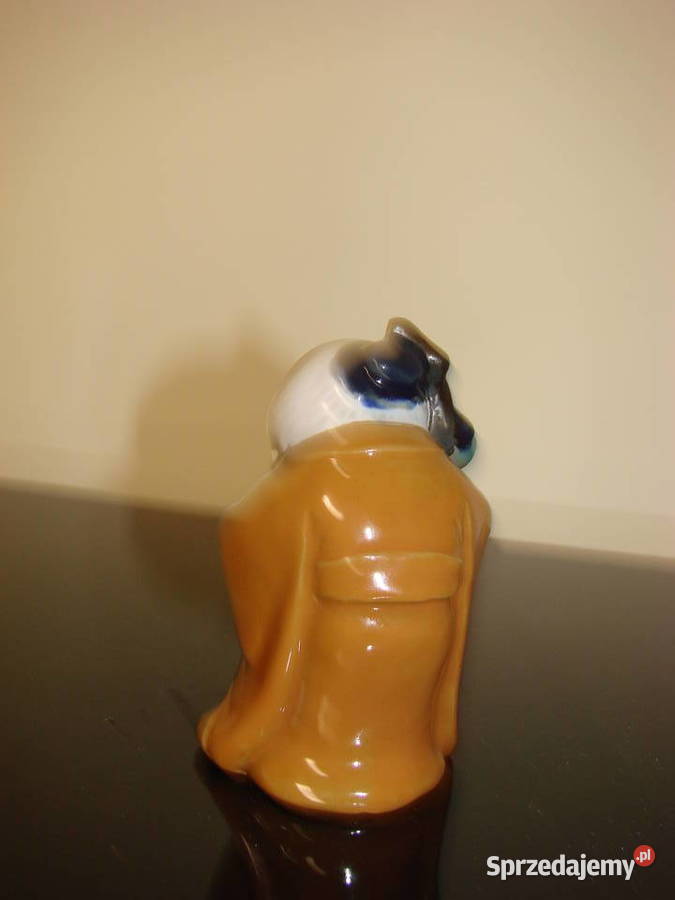 porcelanowa figurka mnicha sygnowna Pruszcz Gdański sprzedam