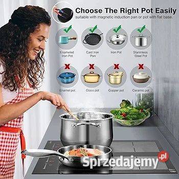 Nowa czteropalnikowa Płyta Indukcyjna pod Nowe Bielice sprzedam