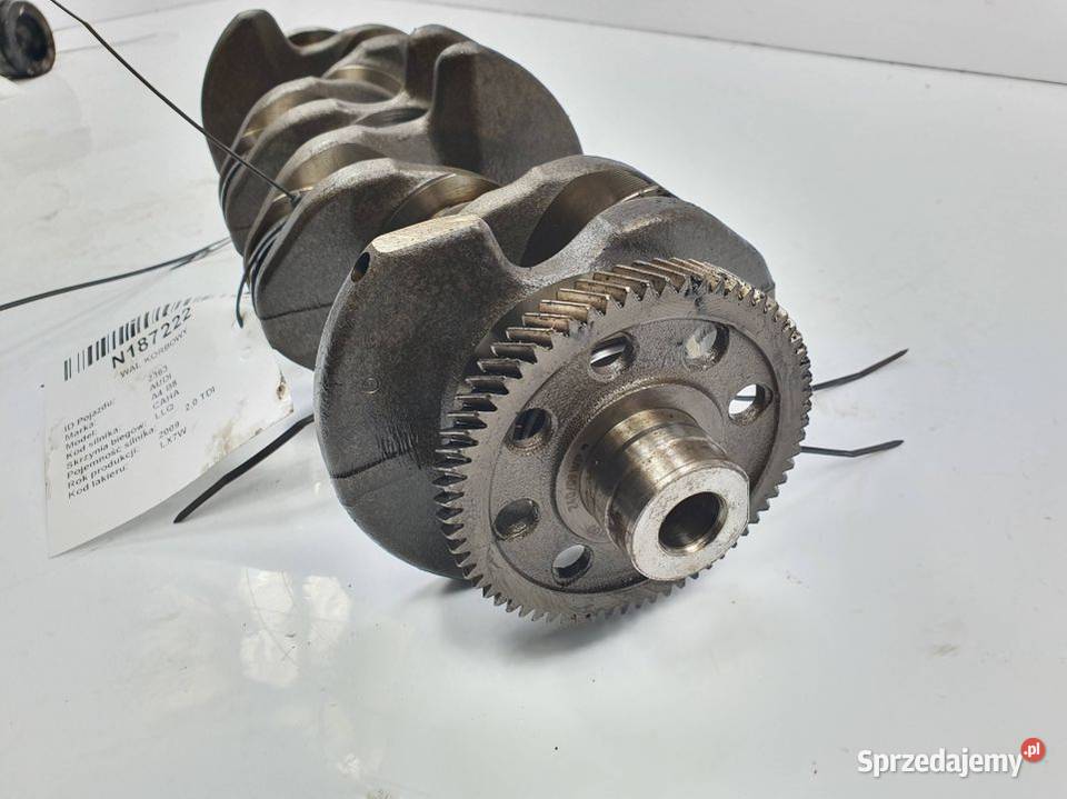 WAŁ KORBOWY AUDI A4 B8 03G105212C Lipno