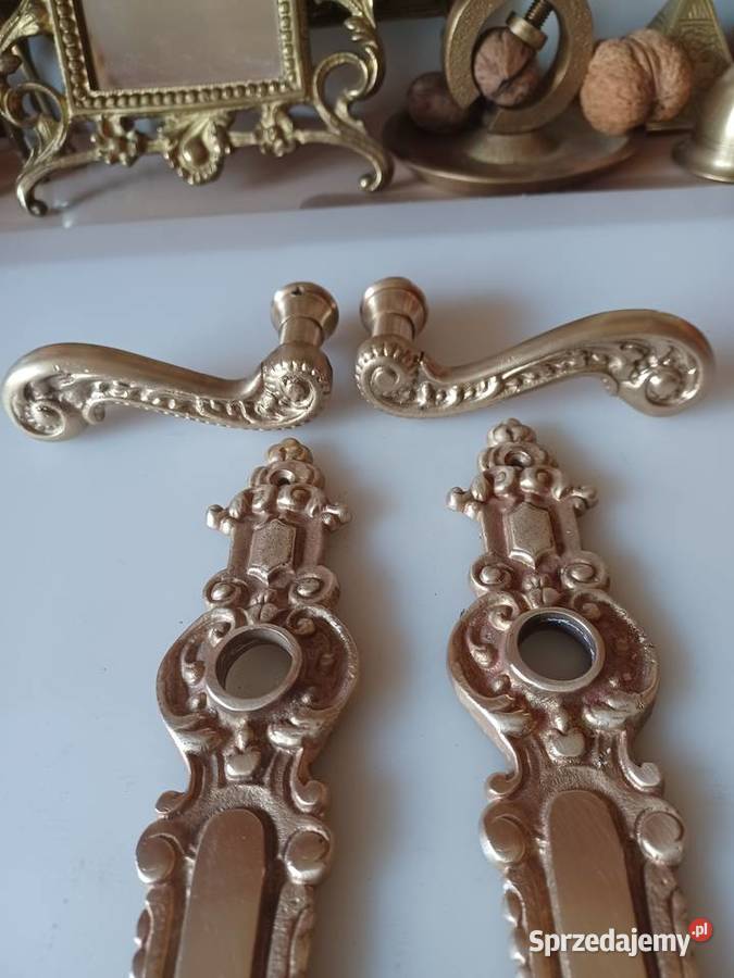 Mosiężne szyldy I klamki Poznań