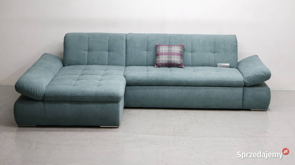 TJX Narożnik z funkcją spania morski kolor