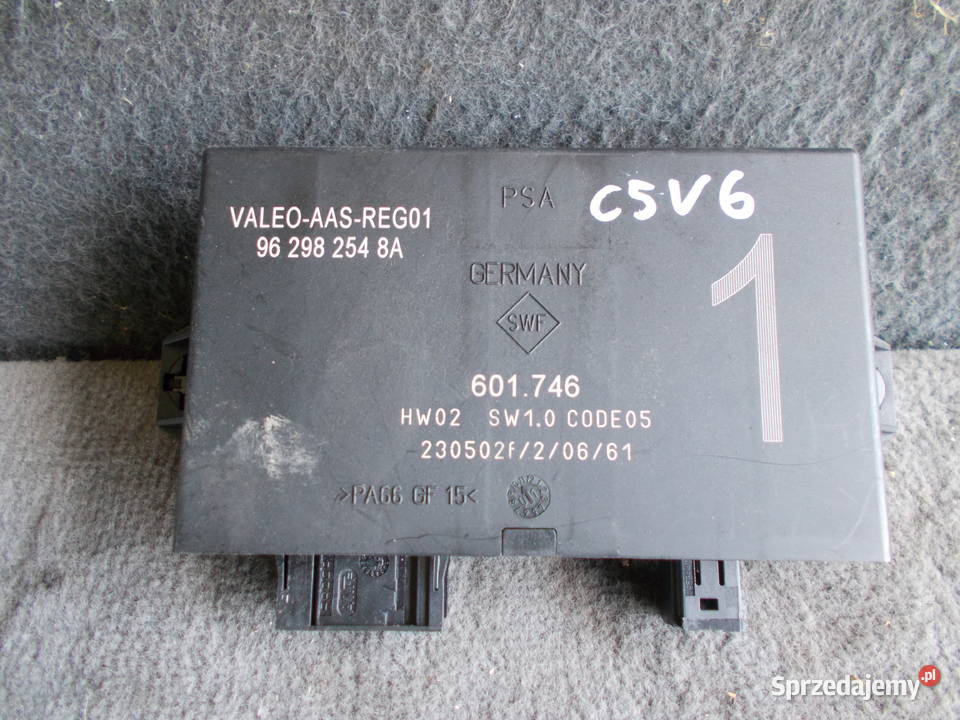 citroen c5 30 v6 02r moduł 601746 parkowania lubelskie Zamość sprzedam