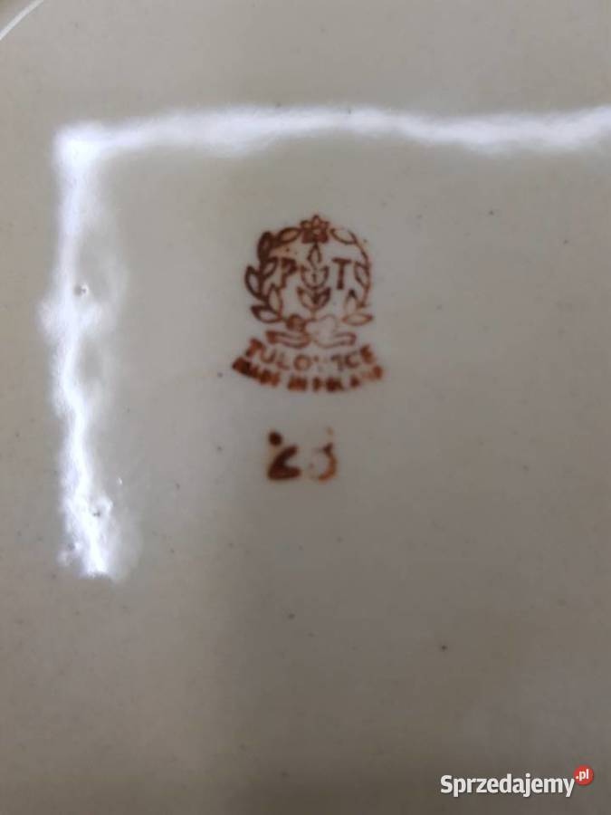 Zestaw talerzyków deserowych z prlu Tułowice Dąbrowa Górnicza sprzedam