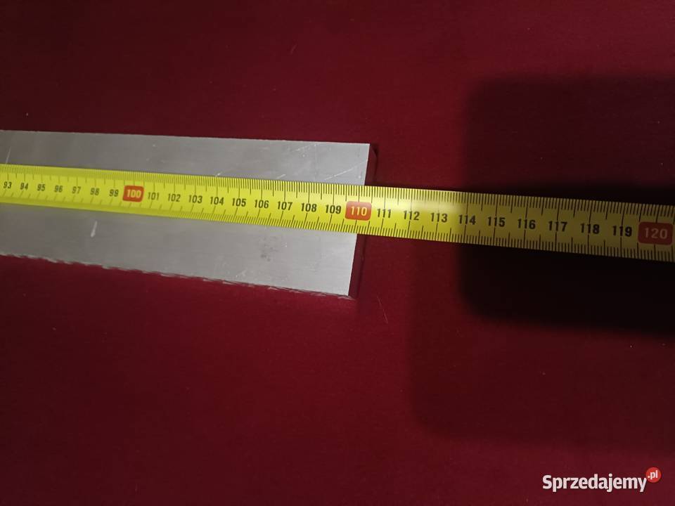 płaskownik aluminiowy twardy do obróbki Pozostałe