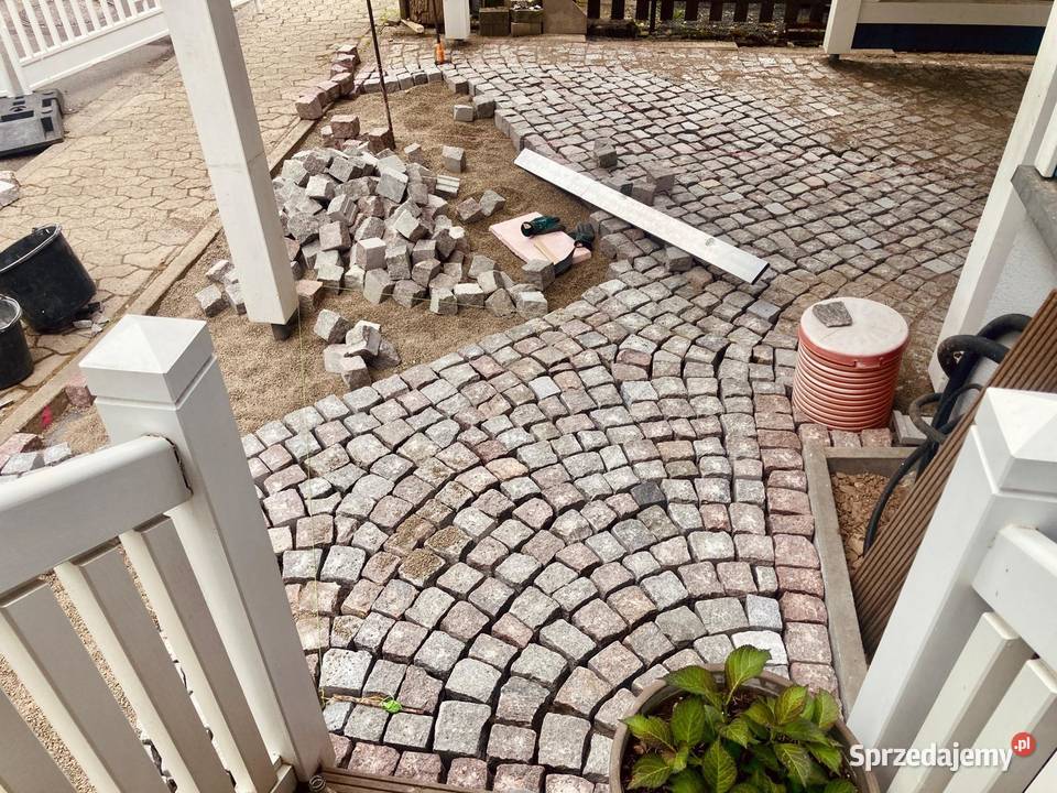 Kostka granitowa 811 mieszanka kolorów zachodniopomorskie Szczecin