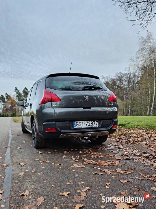 Peugeot 3008 16 HDi 112 Panorama Navi HeadUp Hak elektryczne lusterka Starogard Gdański