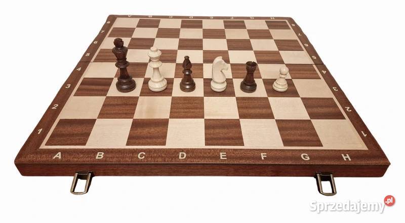ACH Turniejowe szachy Staunton 6 52x52 król 98mm