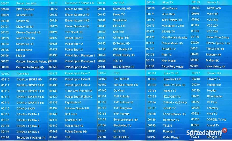 Lista kanałów GTmedia GT Combo GTX Luty 2026 Leszno
