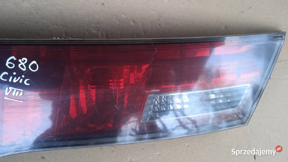 HONDA CIVIC TYPES VIII BLENDA KLAPY TYŁ 3D osobowe Zbierkowo