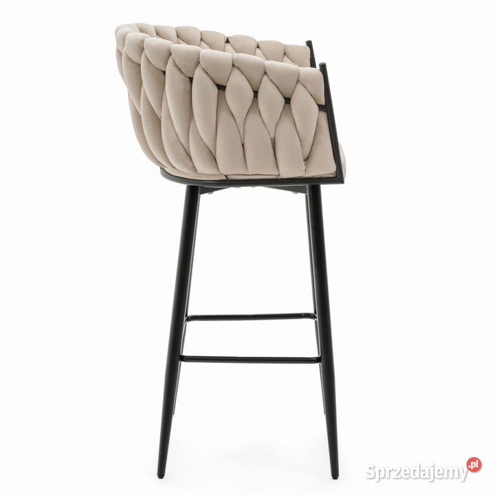 Beżowy Hoker Tapicerowany Latina Wysyłka 24H 105cm wielkopolskie Tarchały Małe