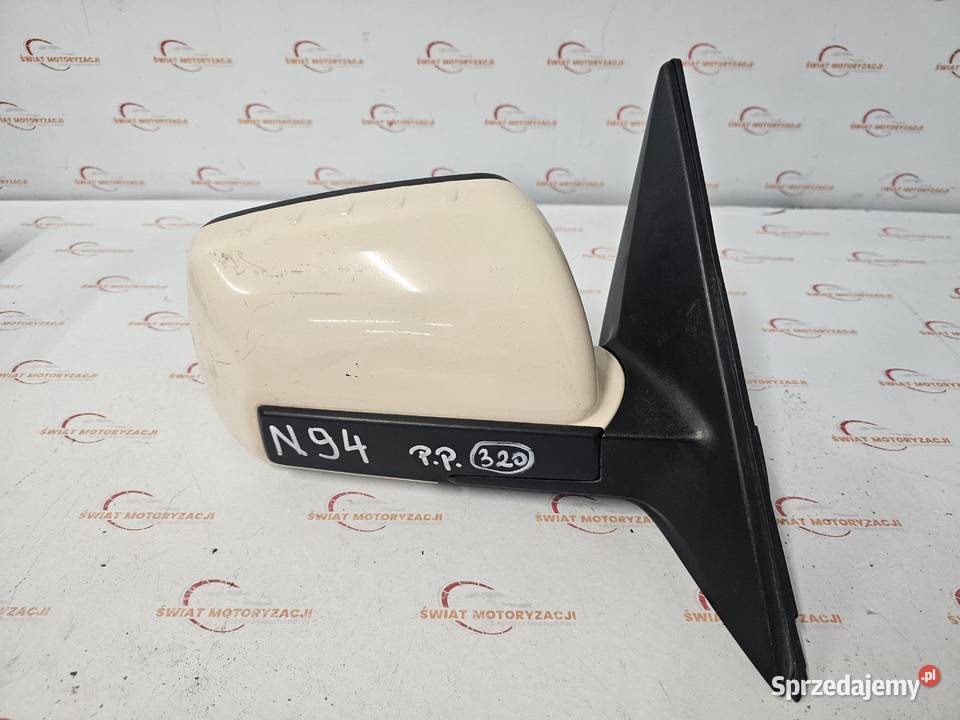 KIA SOUL 09r Lusterko prawe 5pin białe anglik świętokrzyskie Kielce