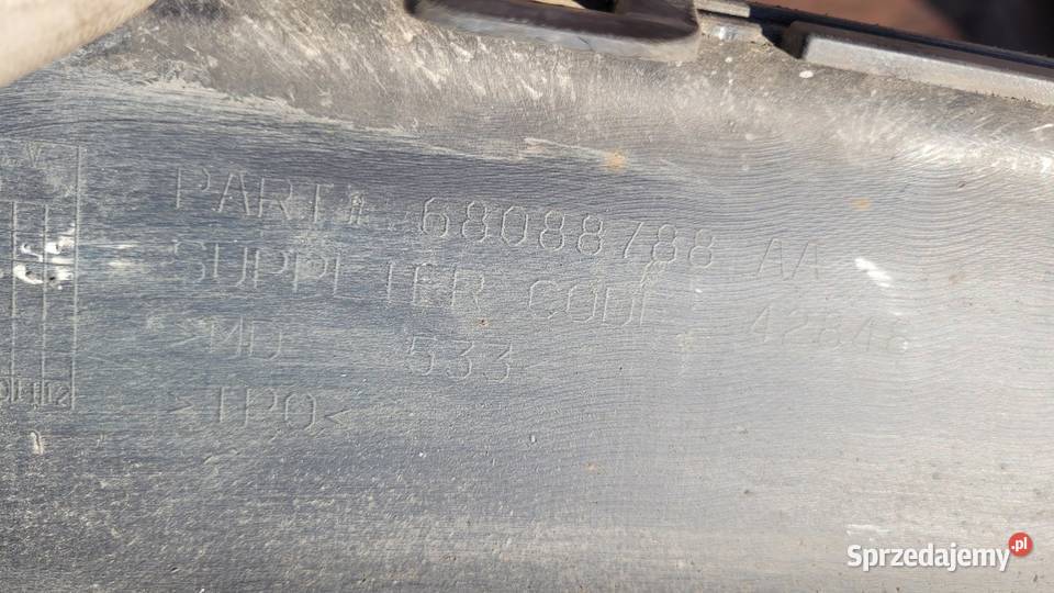 FIAT FREEMONT SPOILER ZDERZAKA TYŁ HOKEJ osobowe Ruda Śląska sprzedam
