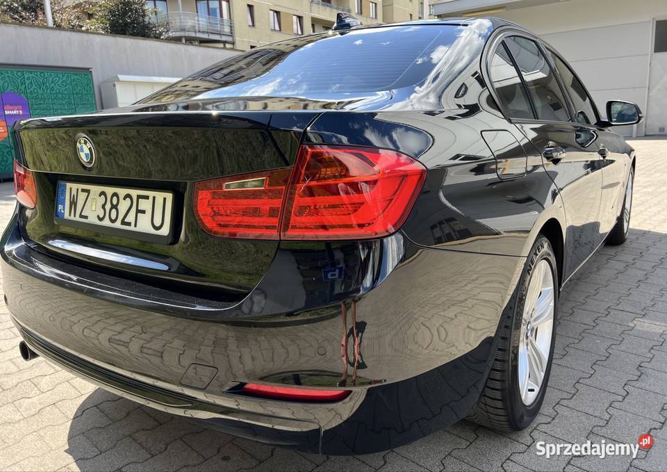 BMW F30 16 Benzyna 136 Bezwypadkowy Polska Salon wspomaganie kierownicy Kraków