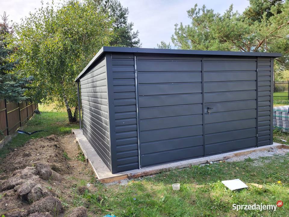 Garaż blaszany domek narzędziowy wiatka 35x4 Jaworzno