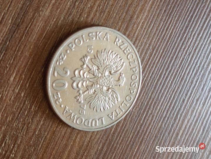 Sprzedam monete 20 zl 1975 bzm Marceli Nowotko lubelskie Chełm