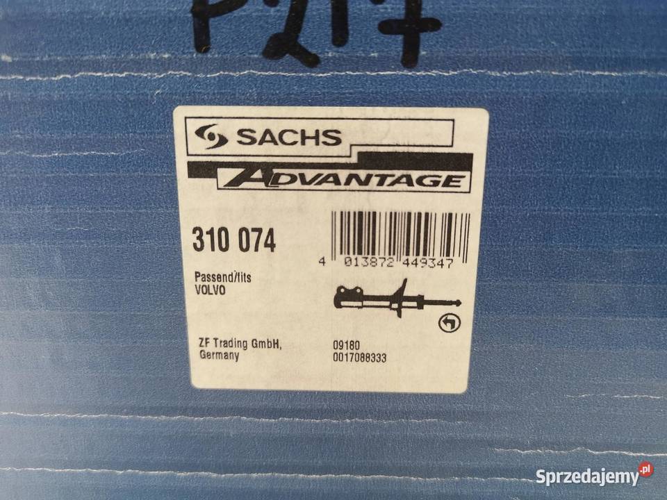 AMORTYZATOR LEWY PRZÓD VOLVO S40 V40 I 9504 Amortyzatory Części samochodowe
