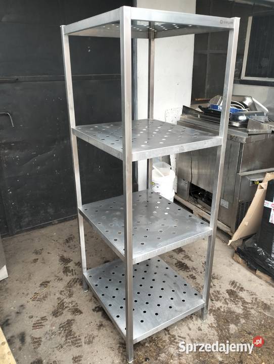 Regał gastronomiczny ociekowy 4półkowy 60x70x180 wielkopolskie Słupia Kapitulna