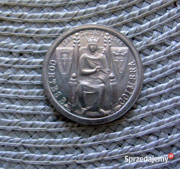 Portugalia 25 Escudo 1985r Cortes Coimbra