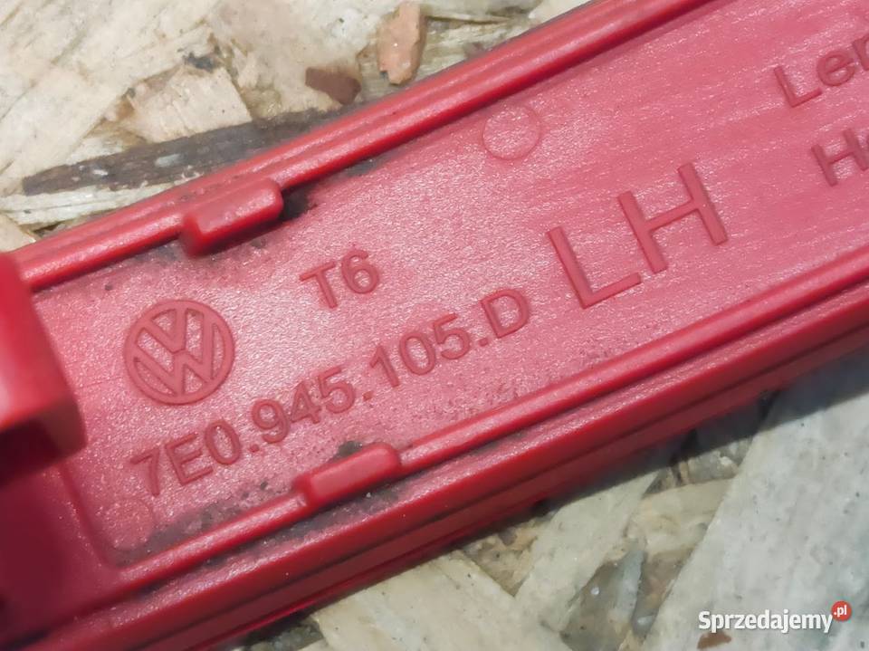 Odblask Zderzaka Lewy Tył Vw Transporter osobowe Pleszew
