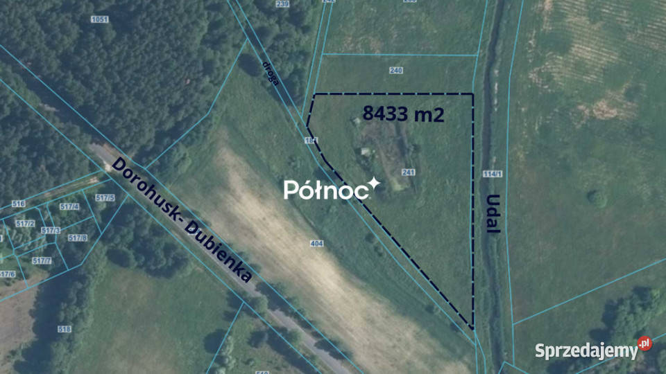 Działka rolna 084 ha Turka gmina Dorohusk