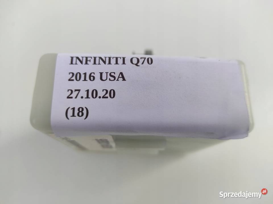 MODUŁ PAMIĘCI FOTELA INFINITI Q70 M35 M37 wyposażenie elektryczne Nowy Tomyśl