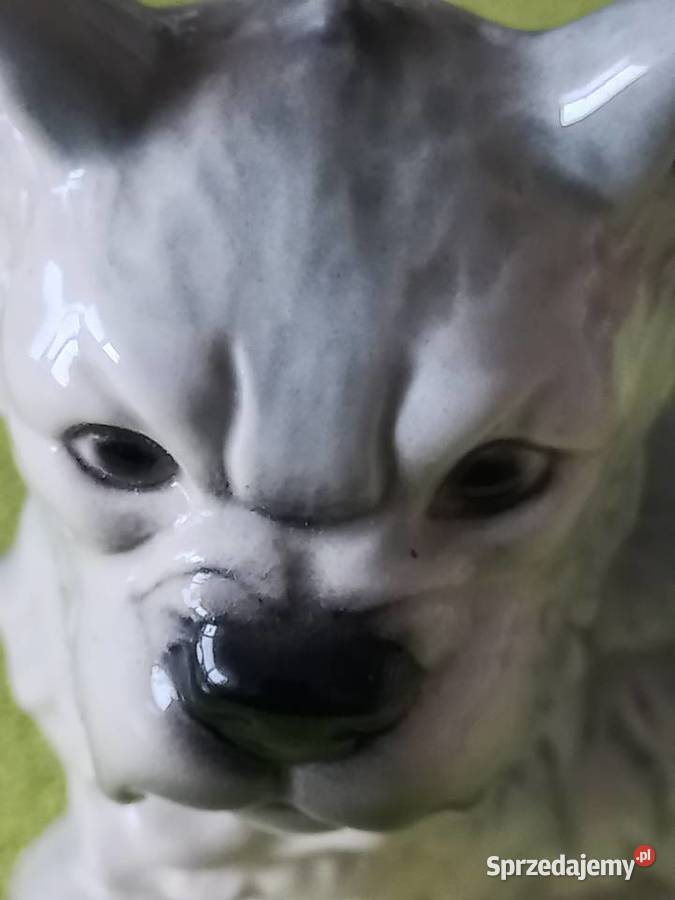 Figurka porcelanowa Terrier szary Goebel kujawsko-pomorskie Toruń
