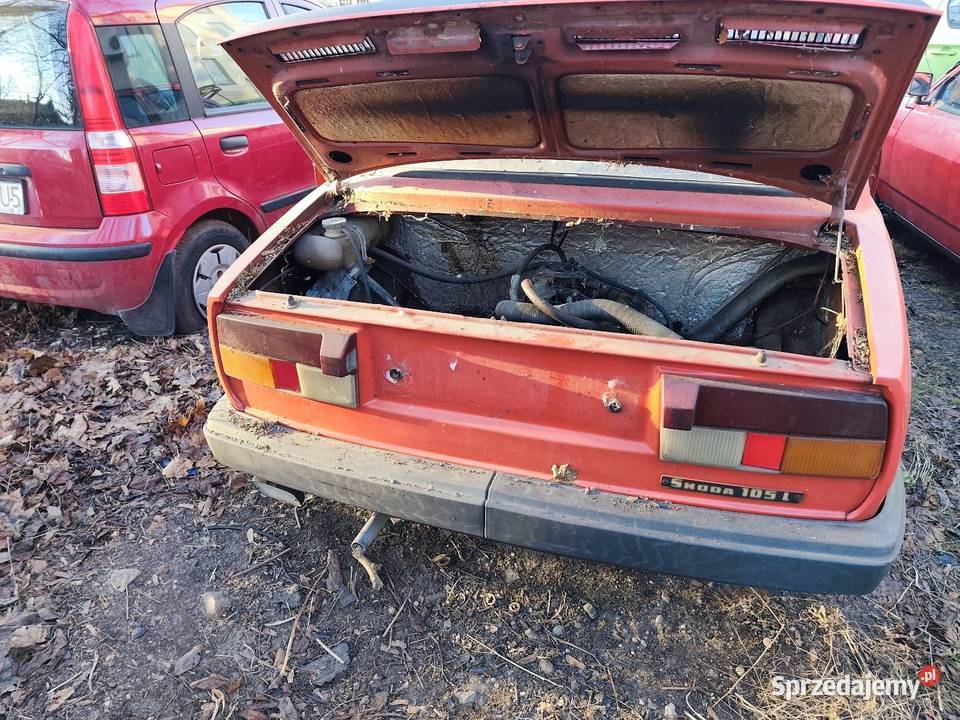 Skoda 105L uszkodzony Gdańsk
