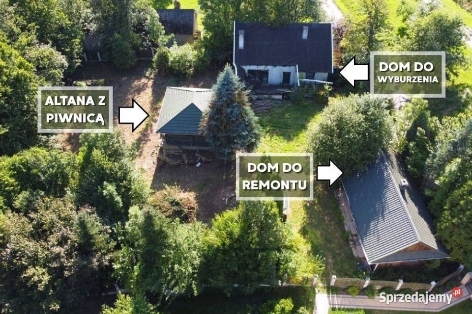 Dom do remontu USZEW Działka 1700 m