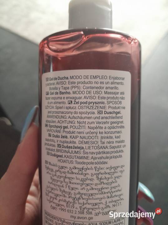 Żel pod prysznic Velvet Joy 500ml Avon Siewierz