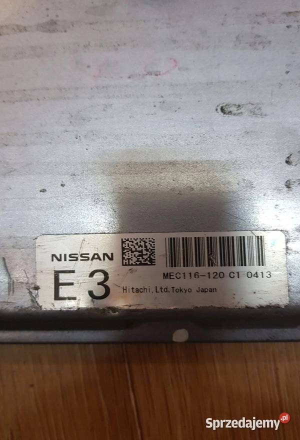 Sterownik moduł silnika MEC116120 Murano Z51 35 Układ elektryczny Mielec