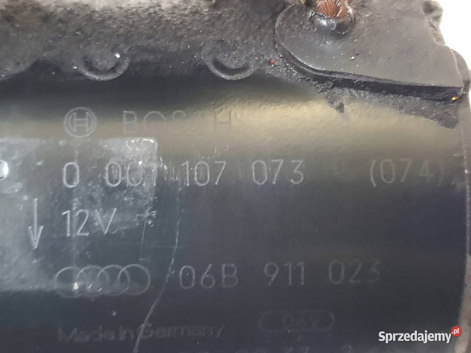 ROZRUSZNIK Audi A4 B5 18 20V bosch 0001107073 Chełm sprzedam