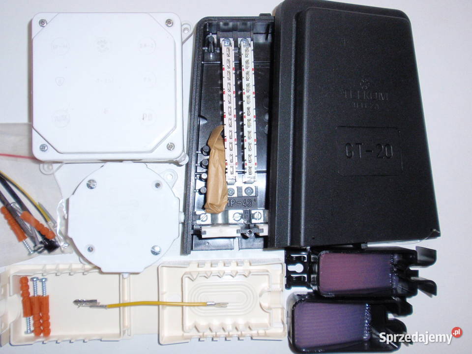 Puszki gniazdka wtyczki telefoniczne i inne Łódź