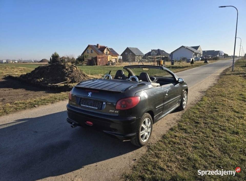 Peugeot 206 cabrio 200000km 206 CC Iłowa