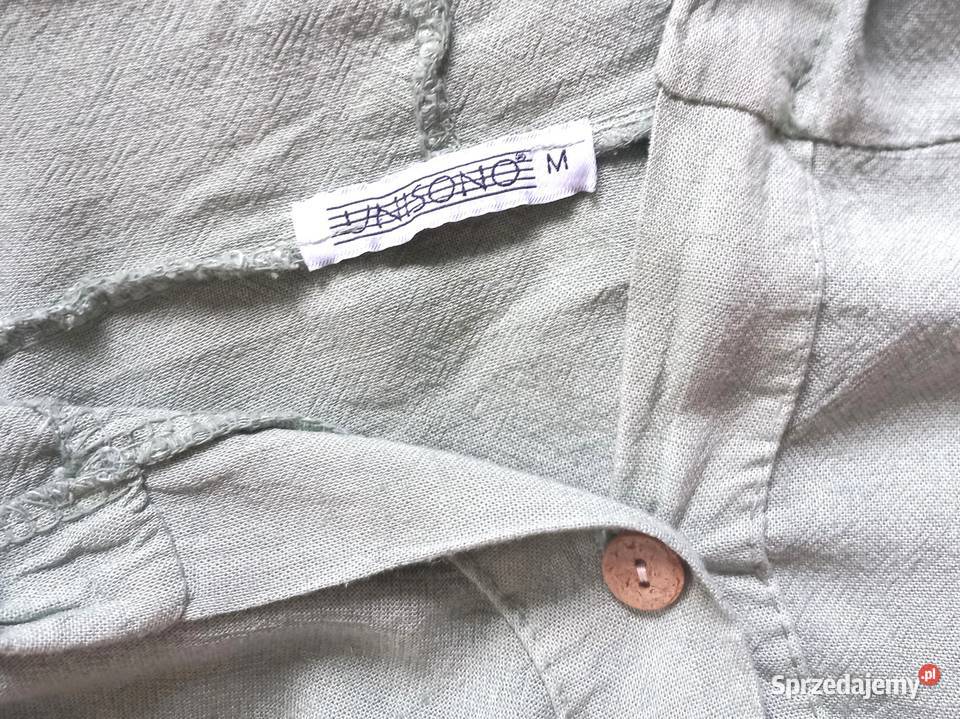 Sukienka zielona Kaptur r 3840 rękaw 78 Unisono Białystok sprzedam