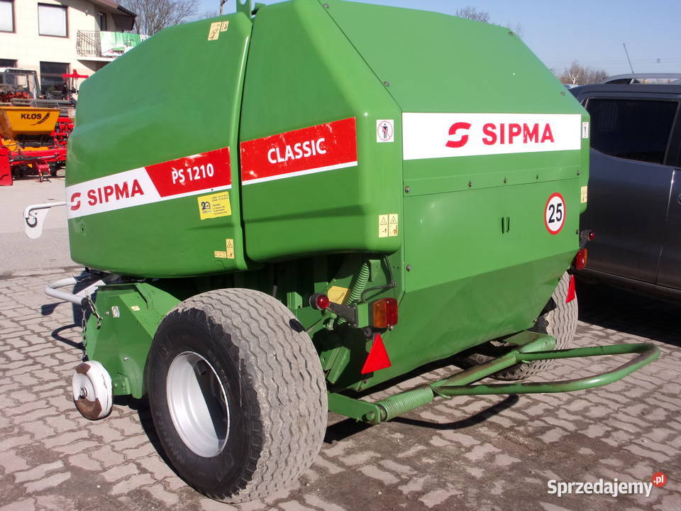 Prasa stałokomorowa zwijająca SIPMA 1210 CLASSIC Opoczno