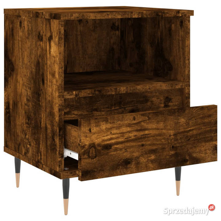 Szafki nocne 2 przydymiony dąb 40x35x50 WM830615 Warszawa