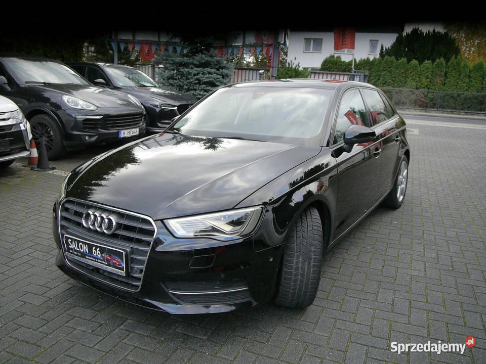 Audi A3 Sportback 20d Navi Xenon Ledy Rok produkcji 2016 Częstochowa