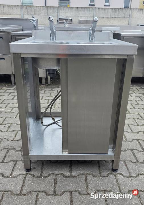 Zlew 2 Komorowy z Szafką Drzwi Suwane 656085 Nowe Skalmierzyce