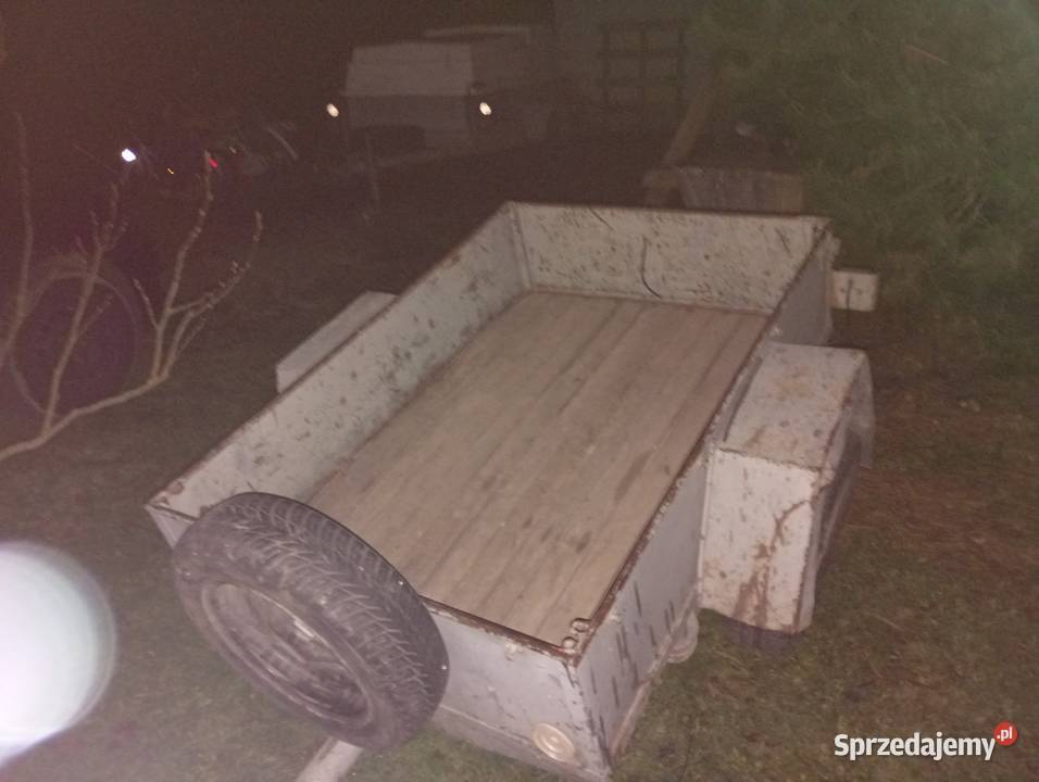 Przyczepka lekka Sam zarejestrowana