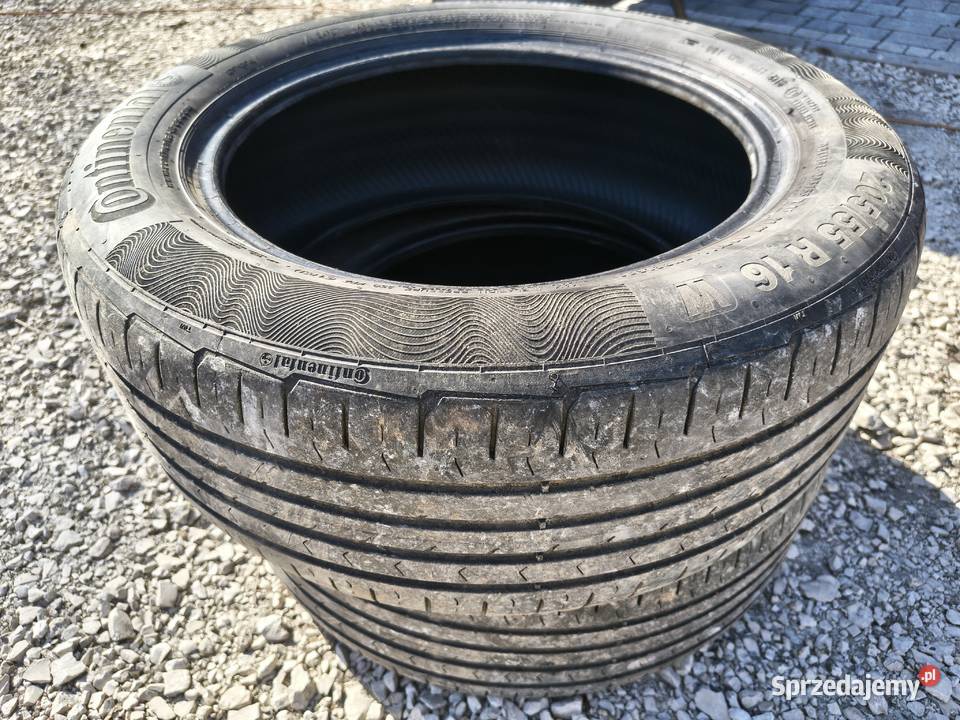 2x Opony letnie 20555 R16 Continental Opatowiec