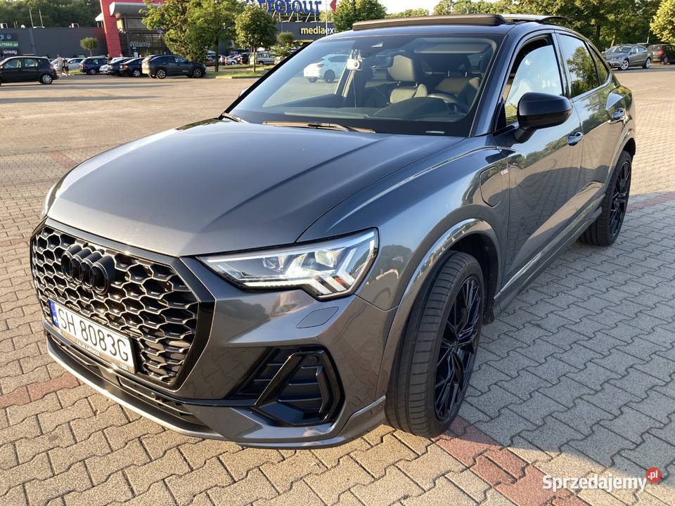 Audi Q3 83a Sportback SLine Matrix Hybryda MP3 Chorzów sprzedam
