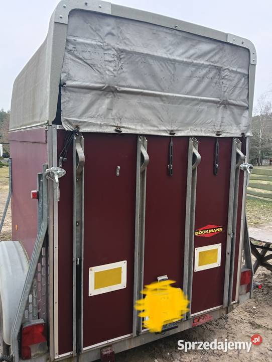 Przyczepa dwukonna konna Naprawa Trapu Krzymów